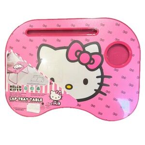 NWT Hello Kitty Lap Tray Table-Large Face with Bows